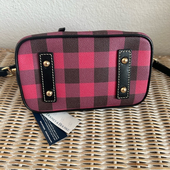 Dooney & Bourke Tucker Domed Crossbody Red - Picture 6 of 10